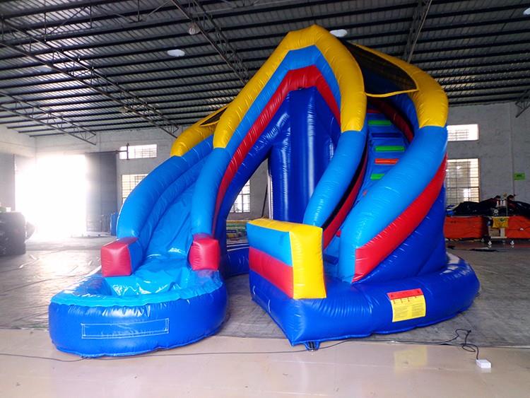 Inflatable Curved Water Slide 2