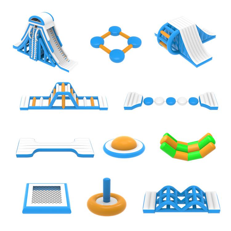 outdoor inflatable water park.6