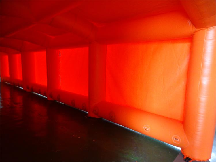 Customized Yellow Inflatable Tunnel Arch Tent9 Customized Yellow Inflatable Tunnel Arch Tent9