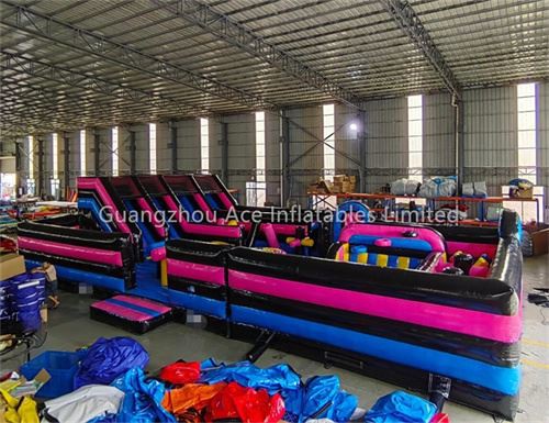 200sqm Indoor Outdoor Bounce House Inflatable Theme Park For Sale