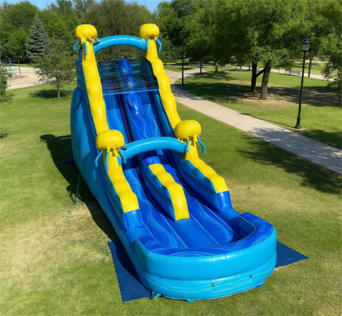Commercial Inflatable Water Slides With Pool suppliers
