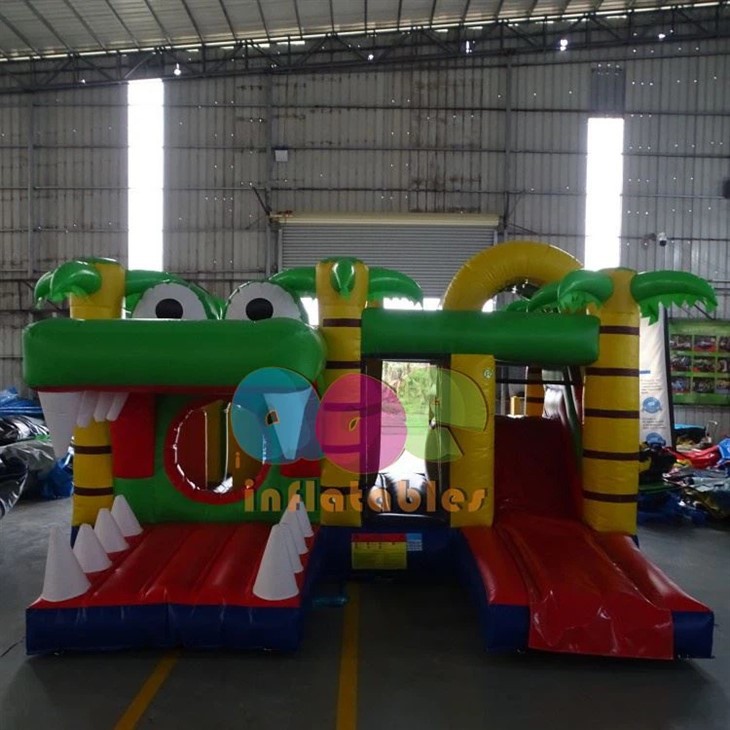 Crocodile Bounce House Combo