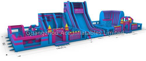 Factory Custom Giant Playground Inflatable Theme Park