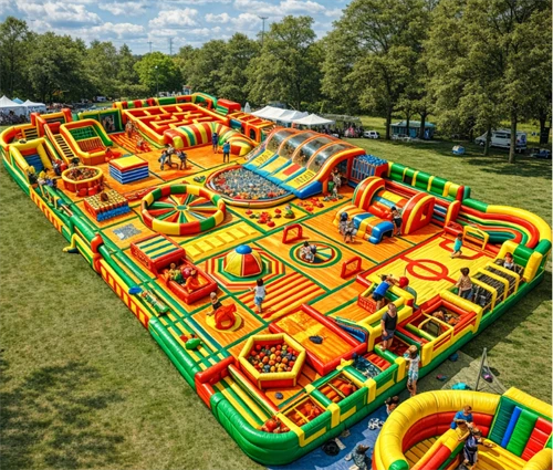 Inflatable Theme Park Manufacturer | Commercial Inflatable Amusement Park for Sale