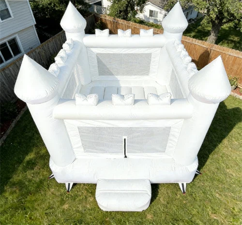 Inflatable Castle White Bouncy Castle high quality