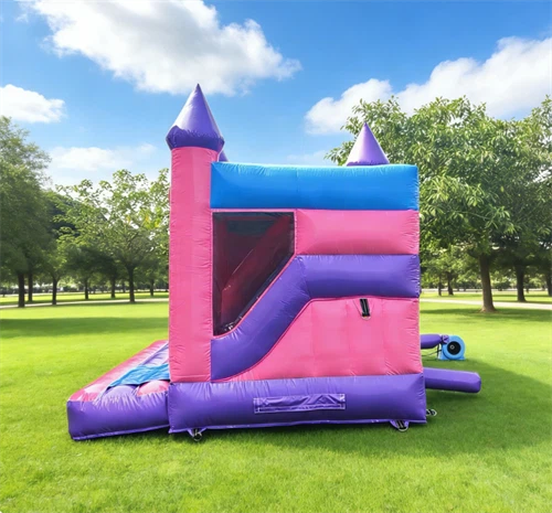 Inflatable Jumping Bouncy Castle With Slide factory