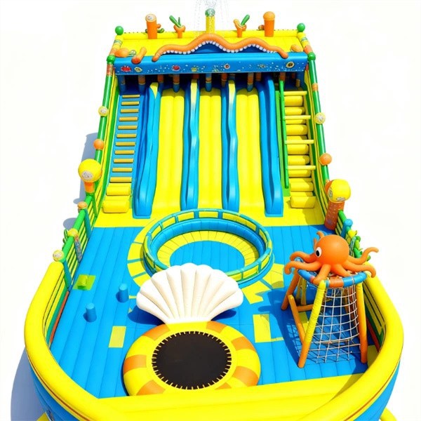 Inflatable Ocean Theme Amusement Park high quality