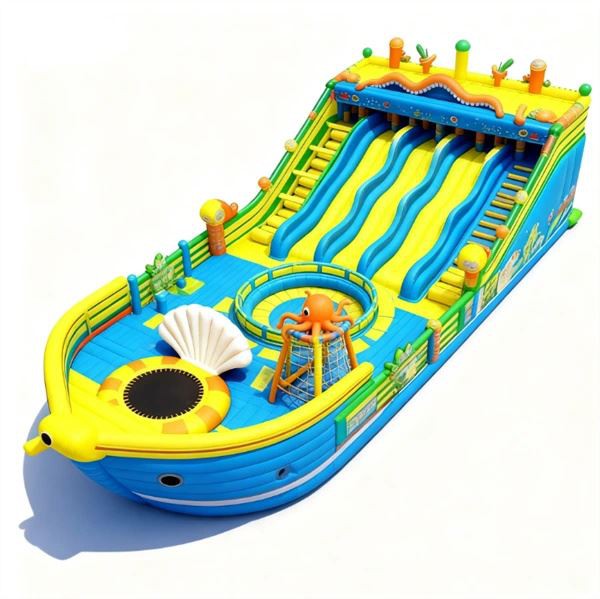 Inflatable Ocean Theme Amusement Park
