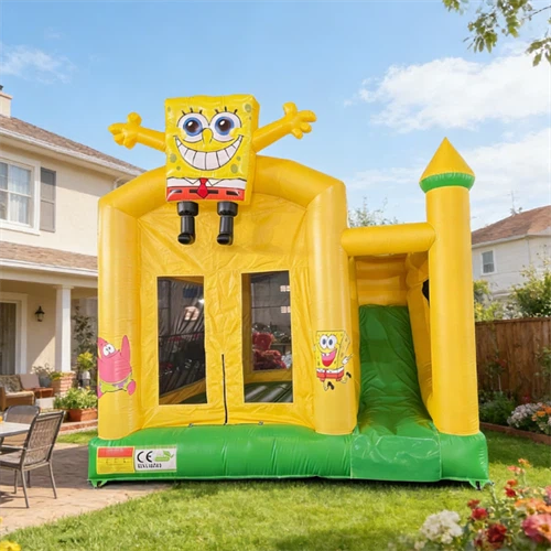 Inflatable SpongeBobs Bounce House