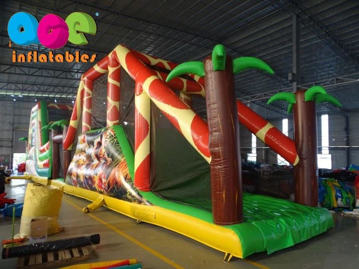 Jungle Inflatable Obstacle Course