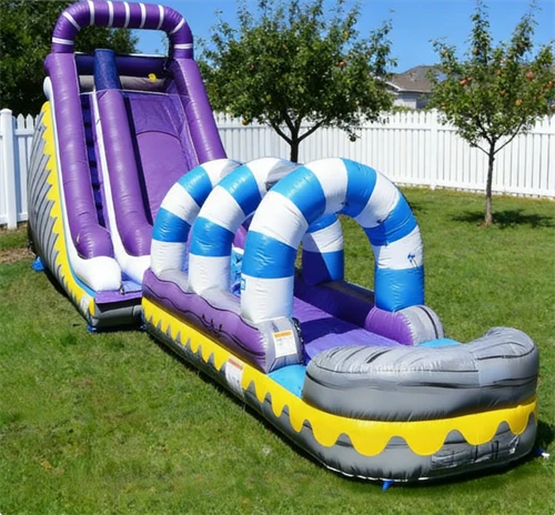 Large Inflatable Adults Water Slide For Sale