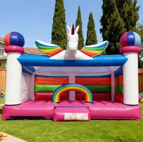 Inflatable Unicorn Unisex Bouncy Castles Inflatable Unicorn Unisex Bouncy Castles