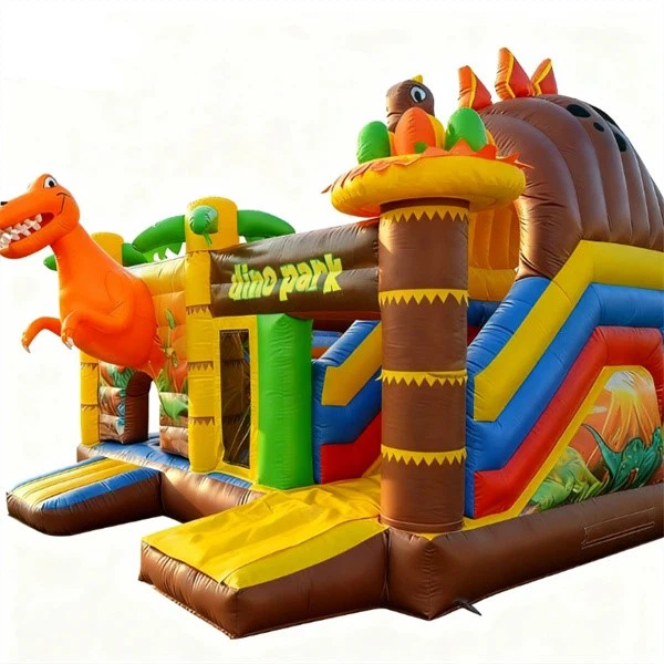 Dino Theme Park Inflatable Bounce House Dino Theme Park Inflatable Bounce House