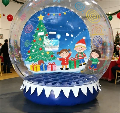 Inflatable Bubble House Jumper Snow Globe