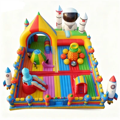 Inflatable Space Theme Bouncy Castle