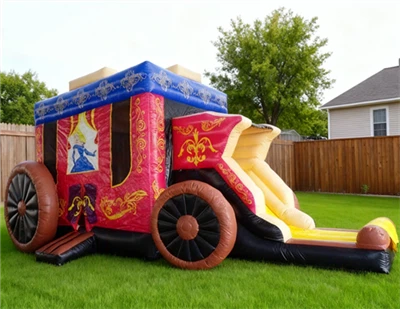 Princess Carriage Bouncy Castle