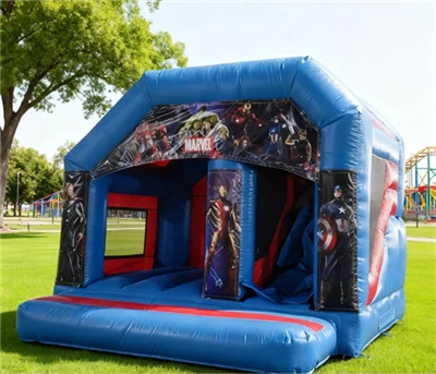 The Avenge Theme Inflatable Castle With Slide