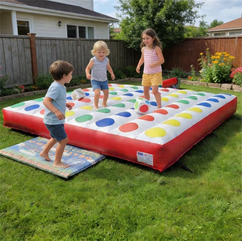 Sports Game Funny Inflatable Twister Game For Sale factory