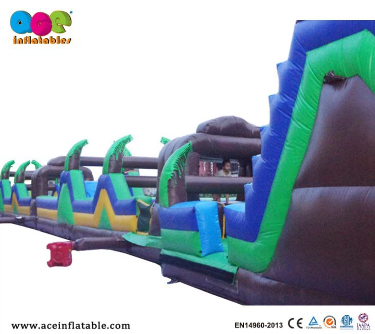 Aqua Extreme 3in1 Long Giant Inflatable Obstacle Course Race