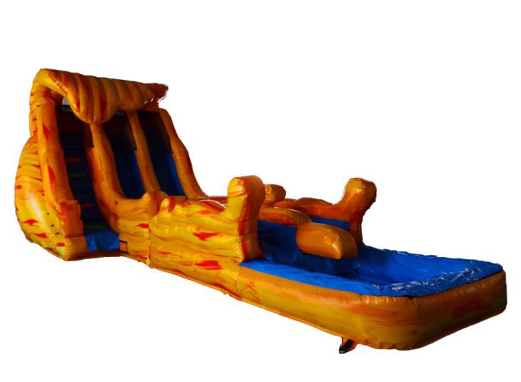 wave inflatable water slide