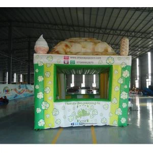 Customized Advertising Inflatable Popcorn Booth Tent