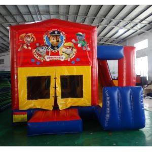 Inflatable Castle With Banner