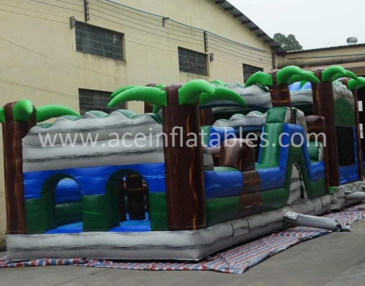 Tropical Rapids Obstacle Course