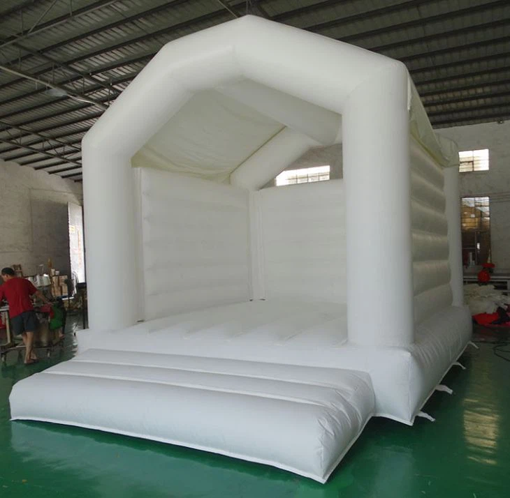 White Wedding Bouncy Castle