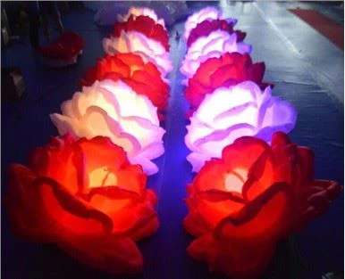 Led Inflatable Rose Flower