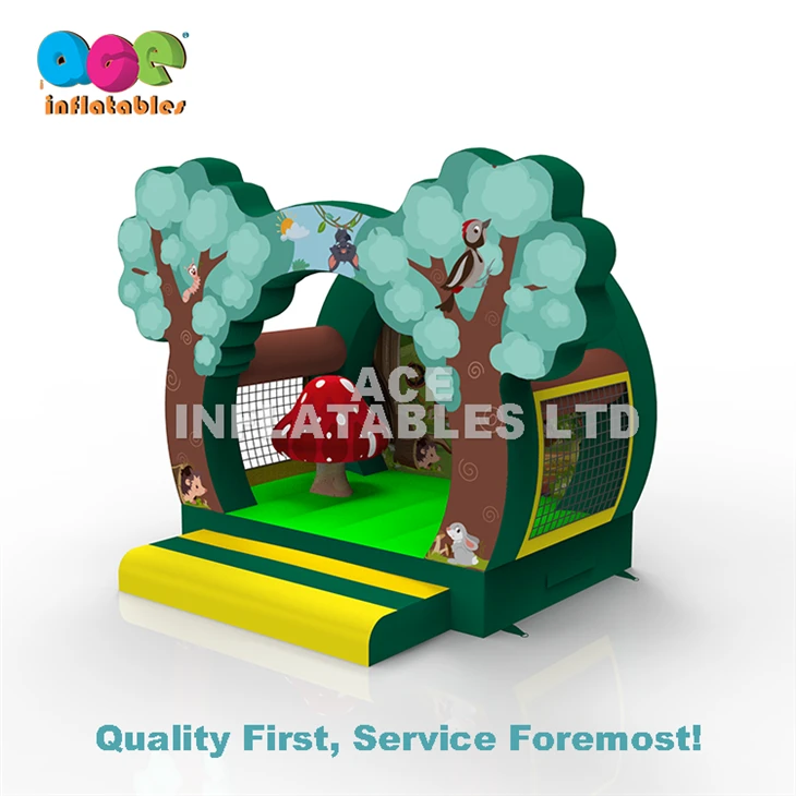 Forest Theme Mini Jumping Castle for Sale2
