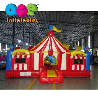 Carnival Circus Inflatable Playground Fun city