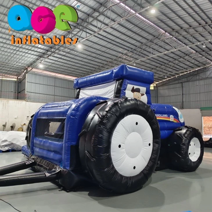Tractor inflatable bouncy jumping combo5