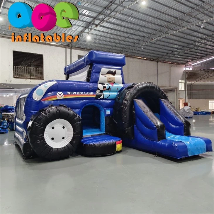 Tractor inflatable bouncy jumping combo1