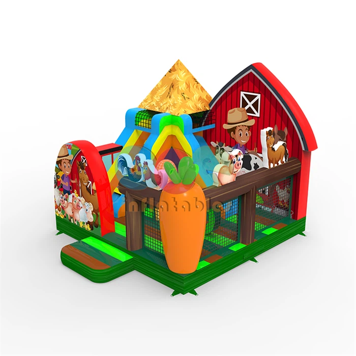 Farm Theme Inflatable Combo