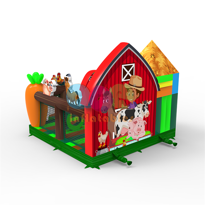 Farm Theme Inflatable Combo