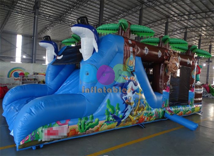 Sea World Inflatable Obstacle Course
