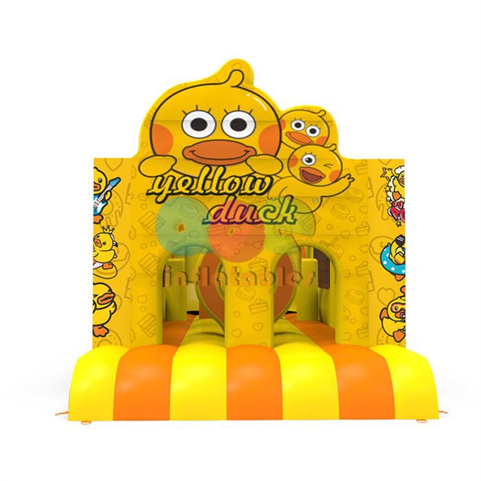 Yellow Duck Inflatable Obstacle Course