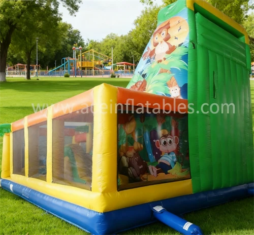 Gorilla Theme Inflatable Fun City high quality