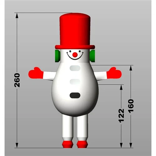 Snowman Inflatable Costume factory